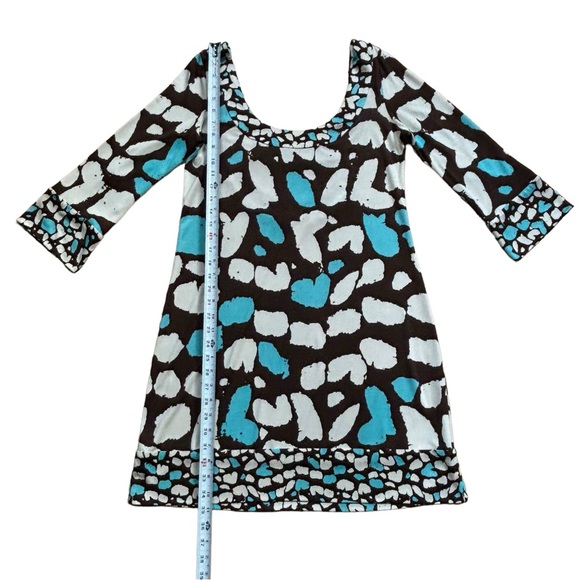 DIANE VON FURSTENBERG SILK MINI DRESS SIZE 8 - Picture 5 of 7